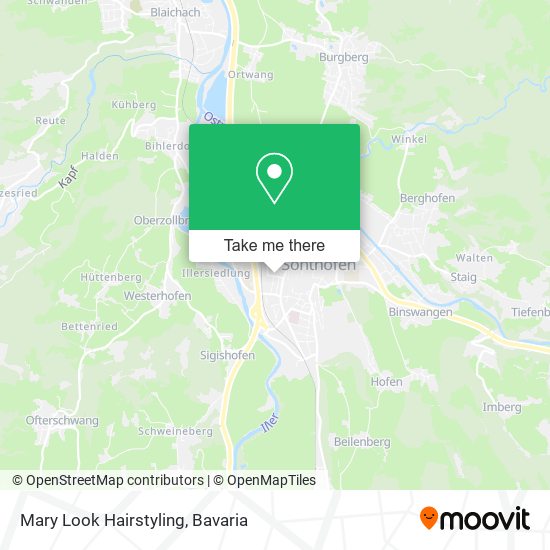 Mary Look Hairstyling map