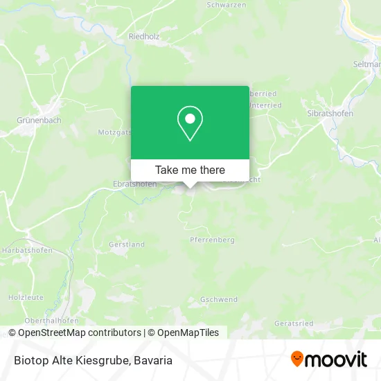 Карта Biotop Alte Kiesgrube
