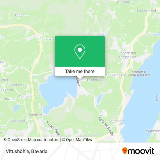 Карта Vitushöhle