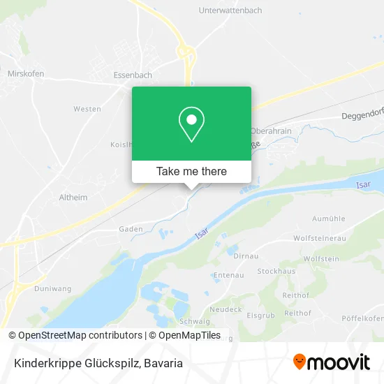 Карта Kinderkrippe Glückspilz
