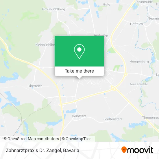 Карта Zahnarztpraxis Dr. Zangel