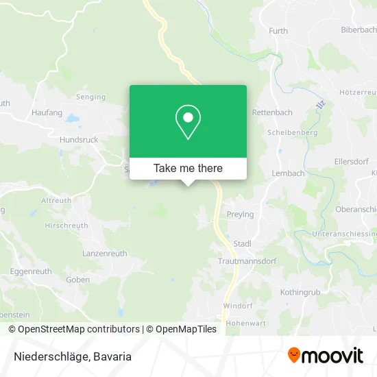 Карта Niederschläge