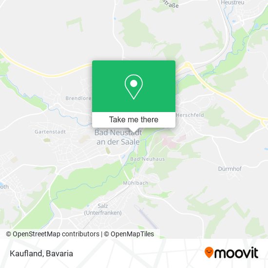 Kaufland map