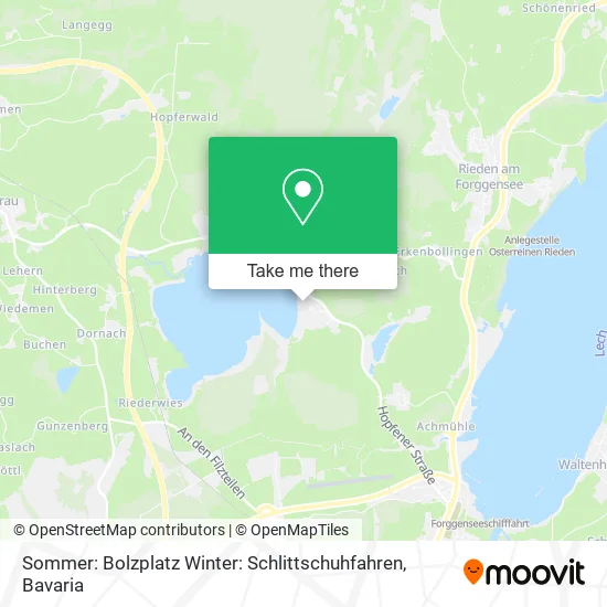 Карта Sommer: Bolzplatz Winter: Schlittschuhfahren