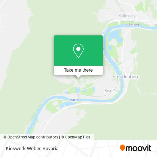 Карта Kieswerk Weber