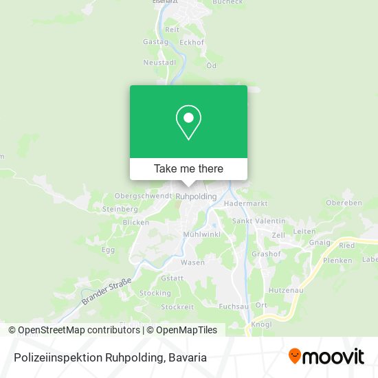 Polizeiinspektion Ruhpolding map