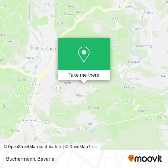 Карта Buchermann