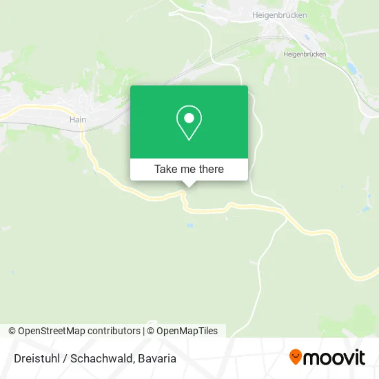 Карта Dreistuhl / Schachwald