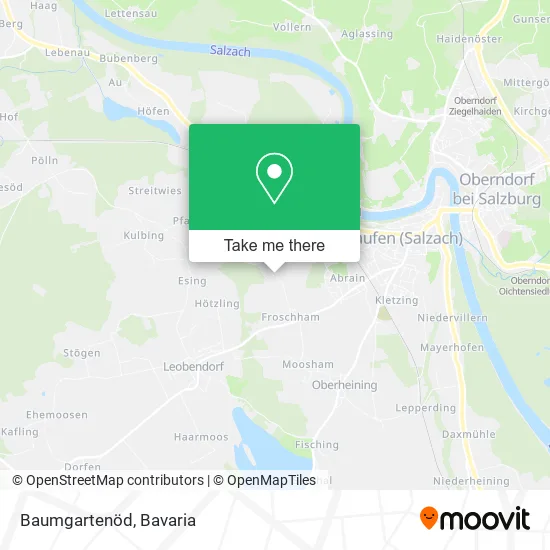 Карта Baumgartenöd