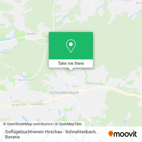 Geflügelzuchtverein Hirschau - Schnaittenbach map