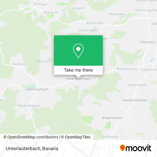 Карта Unterlauterbach