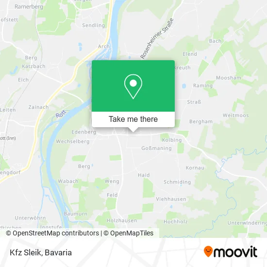 Карта Kfz Sleik