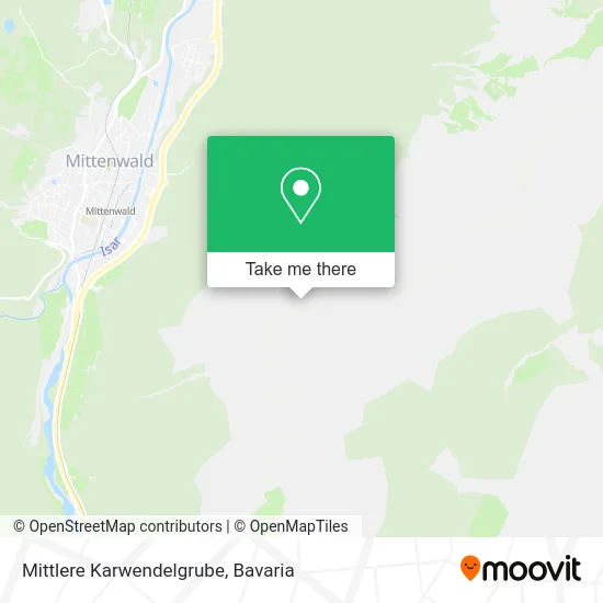 Карта Mittlere Karwendelgrube