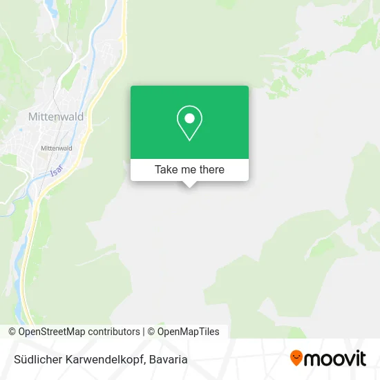 Карта Südlicher Karwendelkopf