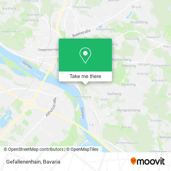 Карта Gefallenenhain