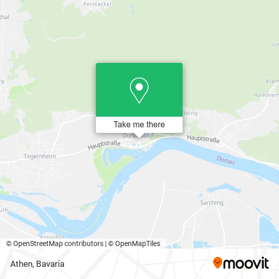 Карта Athen