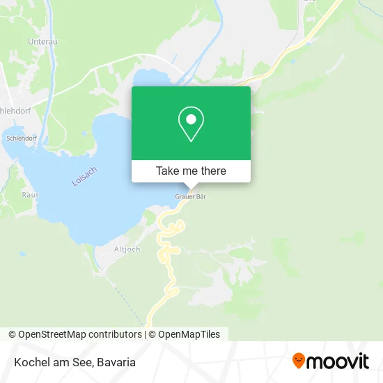 Карта Kochel am See