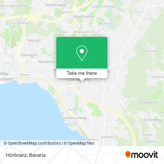 Карта Hörbranz