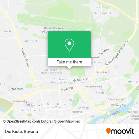 Карта Die Kiste