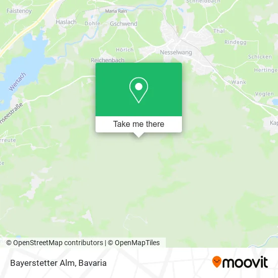 Карта Bayerstetter Alm