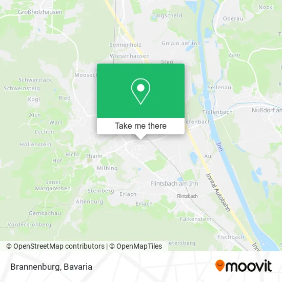 Карта Brannenburg