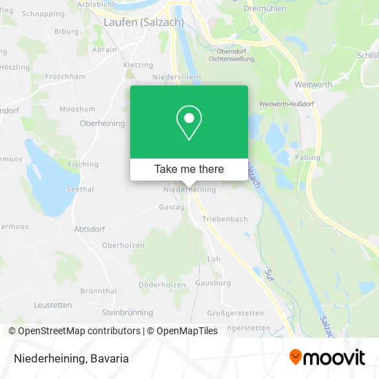 Карта Niederheining