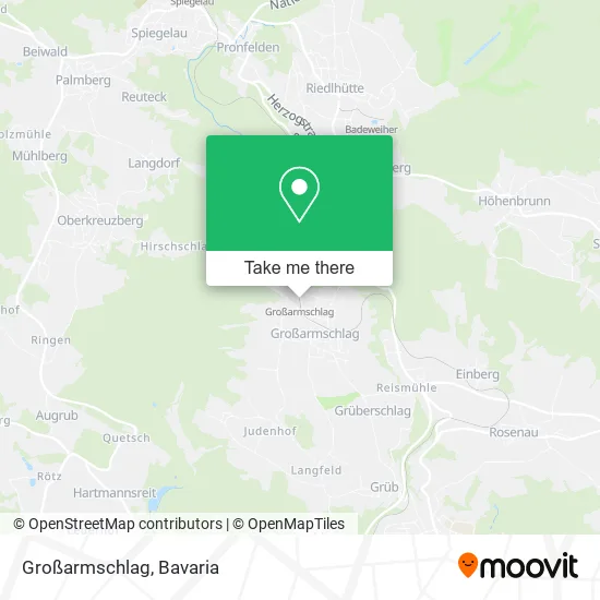 Карта Großarmschlag