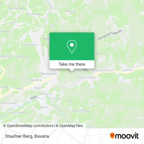 Карта Staufner Berg