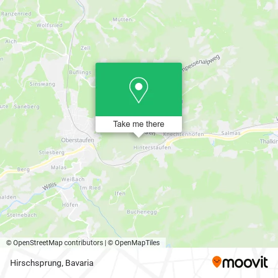 Карта Hirschsprung