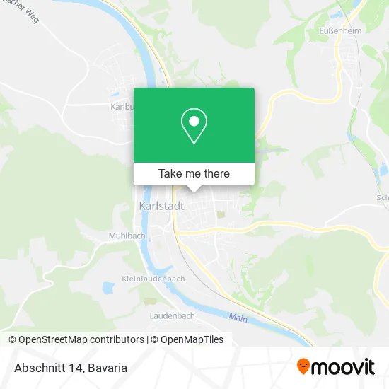 Карта Abschnitt 14