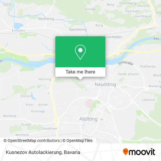 Карта Kusnezov Autolackierung