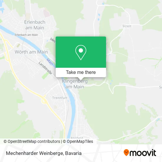 Карта Mechenharder Weinberge