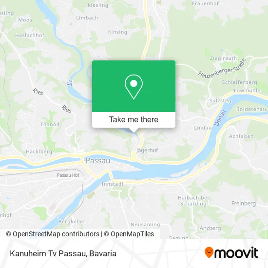 Карта Kanuheim Tv Passau