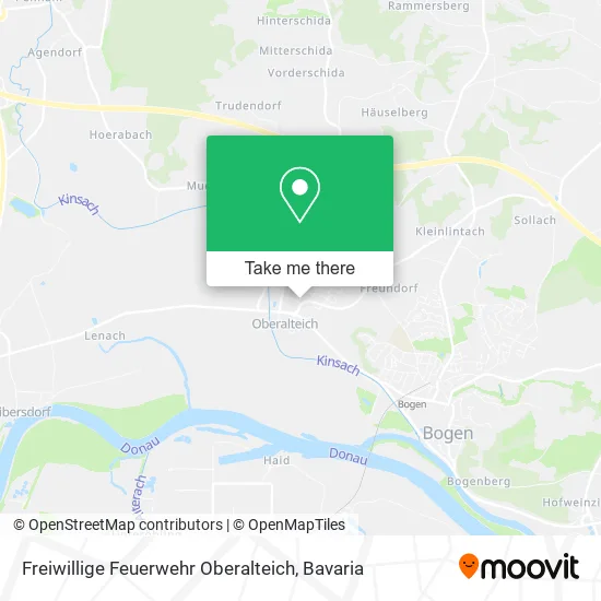Карта Freiwillige Feuerwehr Oberalteich