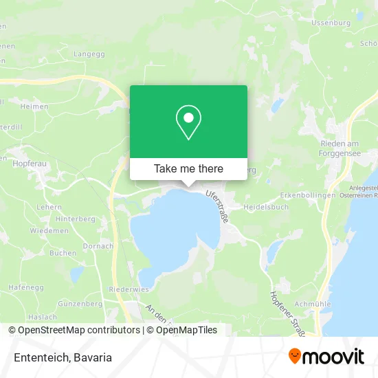 Карта Ententeich