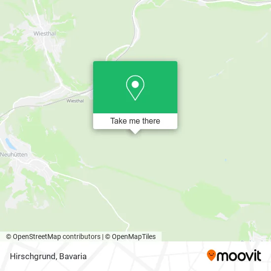 Карта Hirschgrund