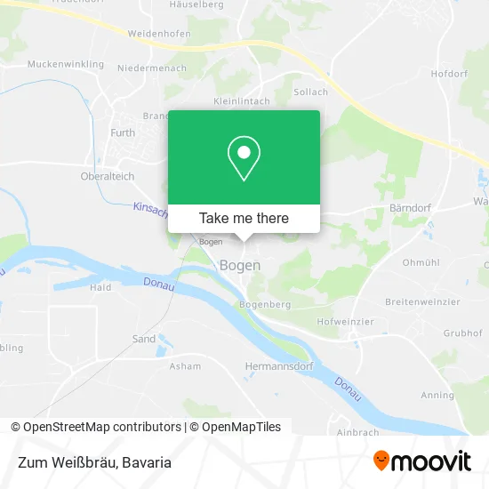 Карта Zum Weißbräu