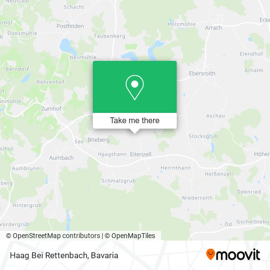 Haag Bei Rettenbach map