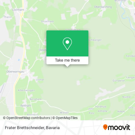 Карта Frater Brettschneider