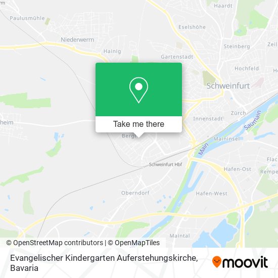 Evangelischer Kindergarten Auferstehungskirche map