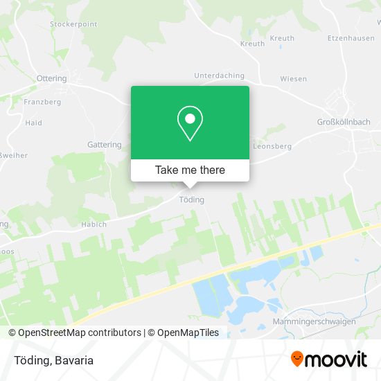 Töding map