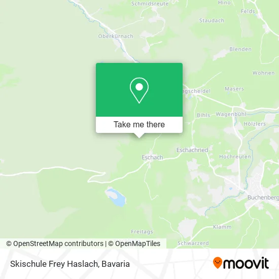 Карта Skischule Frey Haslach