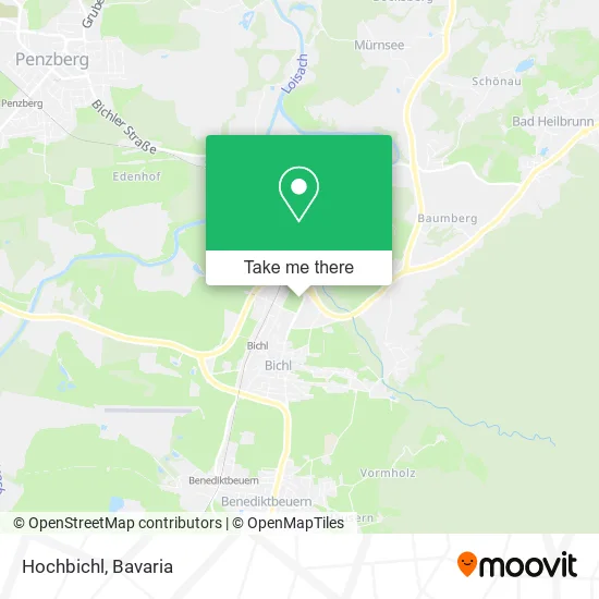 Карта Hochbichl