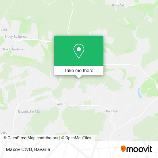 Карта Maxov Cz/D