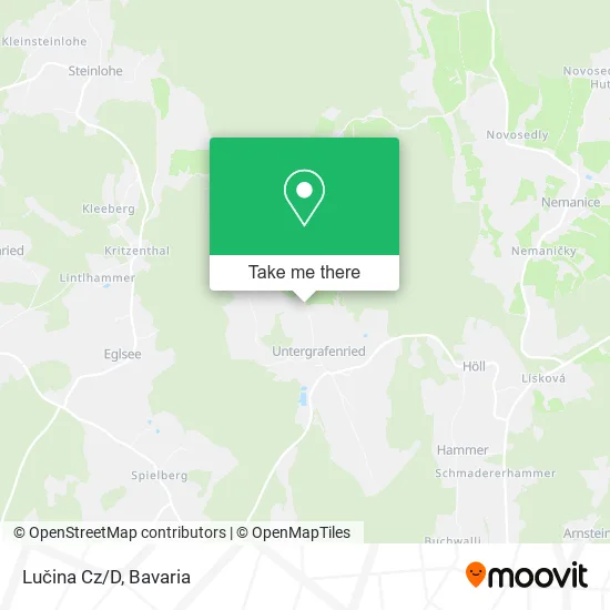 Карта Lučina Cz/D