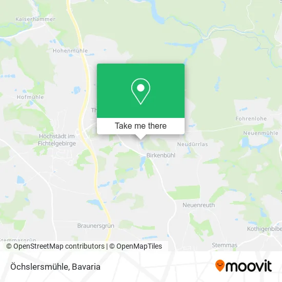 Карта Öchslersmühle