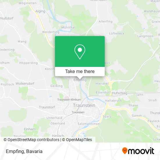 Карта Empfing