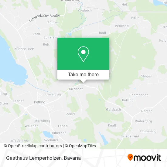 Карта Gasthaus Lemperholzen