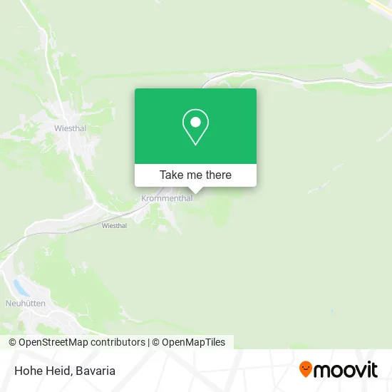 Карта Hohe Heid