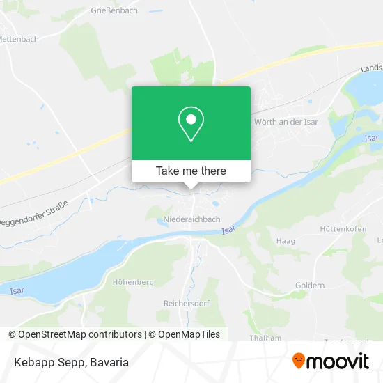 Карта Kebapp Sepp